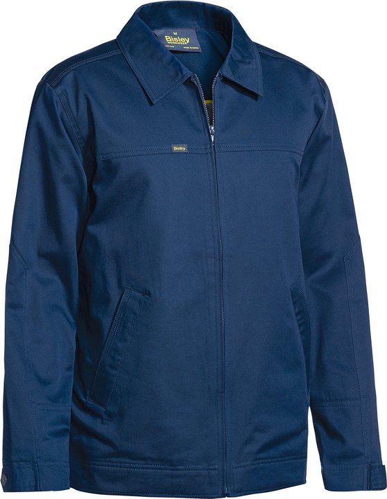 Bisley Drill Jacket With Liquid Repellent Finish