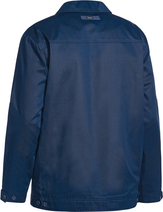 Bisley Drill Jacket With Liquid Repellent Finish