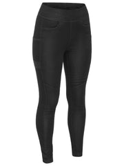 SIZE 14 Bisley Women's FLX & MOVE Black Jegging