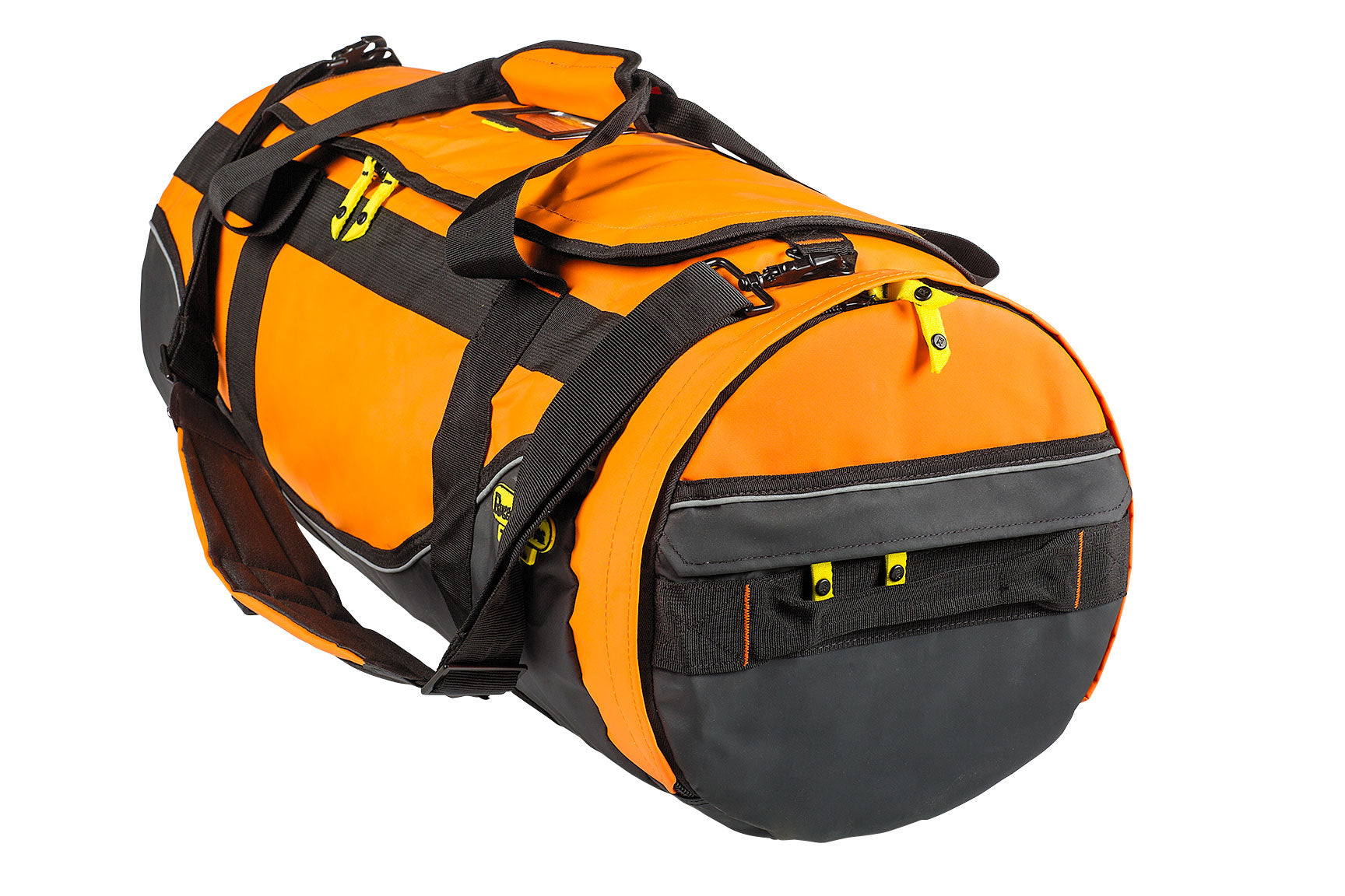 Rugged Xtremes PVC Duffle Bag - Orange (Medium)