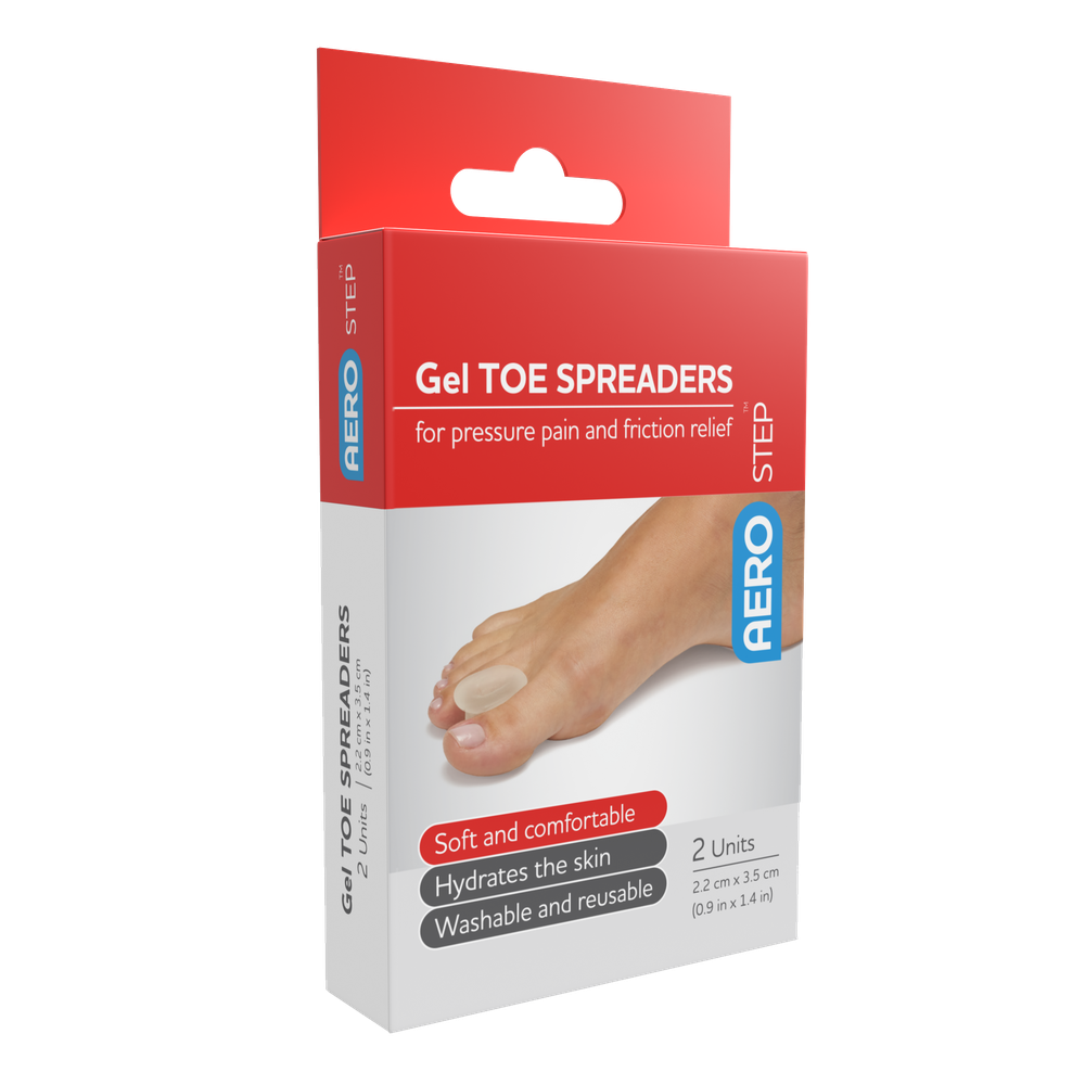 Aero Healthcare AEROSTEP Gel Toe Spreader 22 x 35mm Box/2