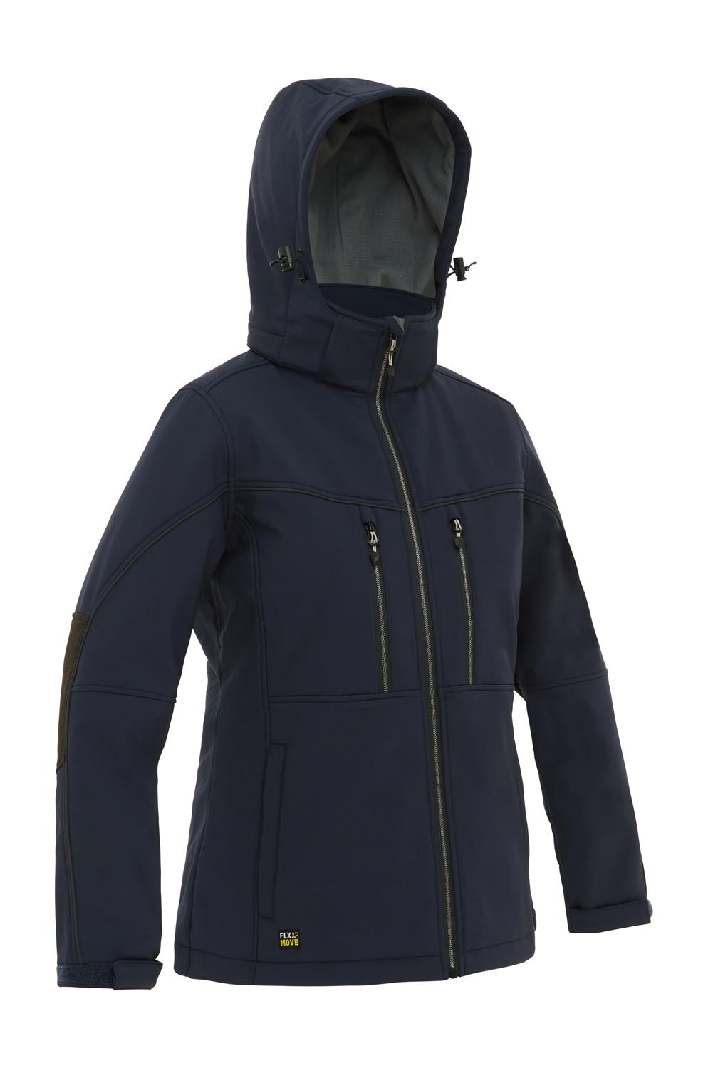 Bisley Women's Flx & Move Hooded Soft Shell Jacket