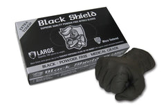 Maxisafe Black Shield Heavy Duty Nitrile, Unpowdered, Box of 100