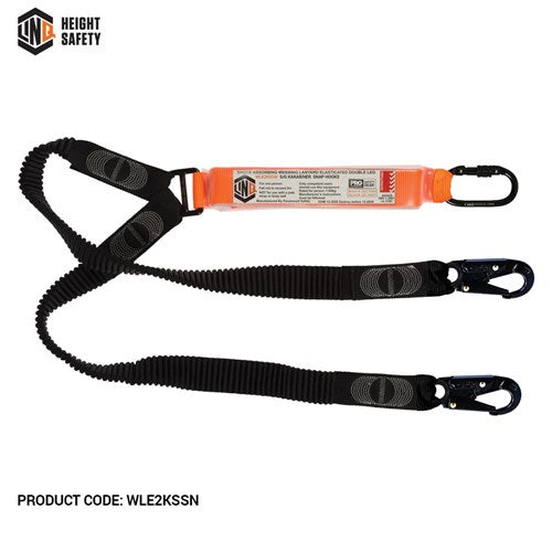 LINQ Elite Double Leg Elasticated Lanyard