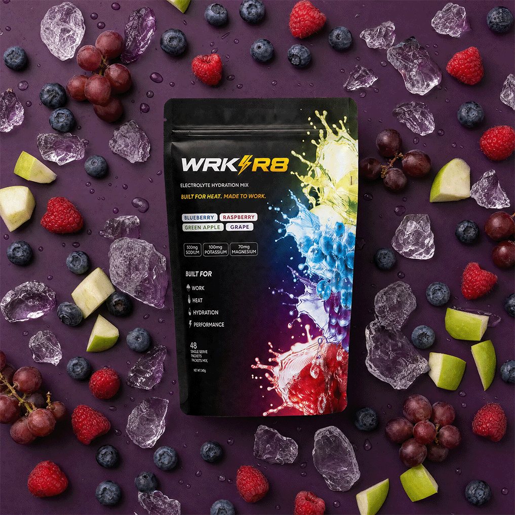 WRK-R8 Electrolyte Drink Satchets
