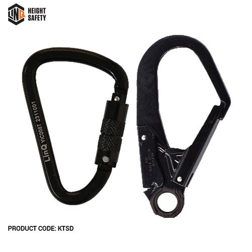 LINQ Elite Single Leg Shock Absorbing Webbing Lanyard