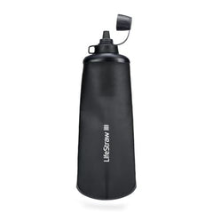 Lifestraw Dark Grey Peak Collapsible Squeeze Bottle (LSPSF1GRWW)