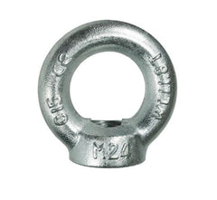 30mm Eye Nut With Collar, DIN582, Metric Threads WLL 3.6T