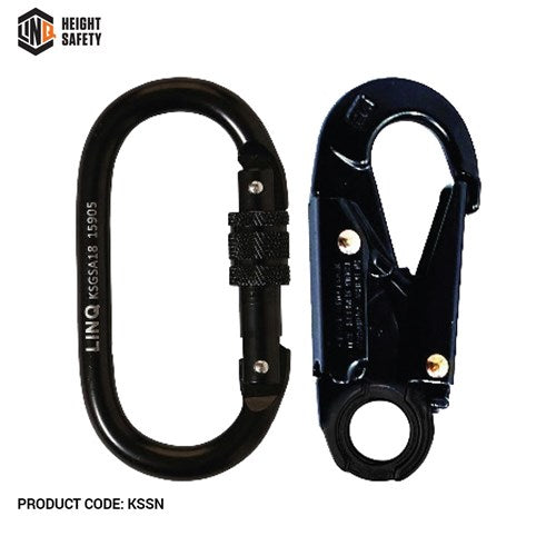 LINQ Elite Single Leg Shock Absorbing 2M Adjustable Lanyard