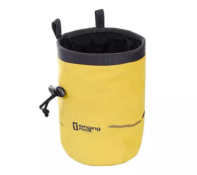 Chalk bag MOUNTAINS (blue, red, dark grey, yellow)