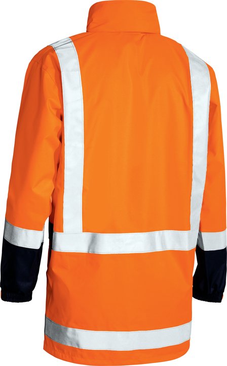 Bisley Taped Hi Vis Rain Shell Jacket