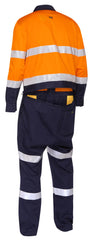 Bisley Taped Hi Vis Coverall with Waist Zip Opening