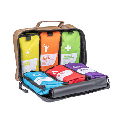 FastAid Limited Edition First Aid Kit, Modular Surivival Pack, Khaki Soft Pack