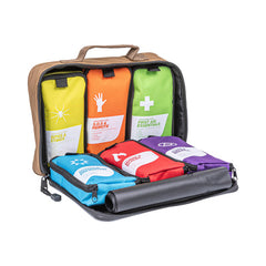 FastAid Limited Edition First Aid Kit, Modular Surivival Pack, Khaki Soft Pack