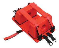 FastAid Trek Prolok Head Immobiliser, Plastic Construction, Backboard Compatible, 159Kg Load Limit