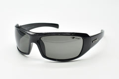 EYRES THUNDER Shiny Black Frame Grey Lens