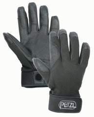 Black Petzl Cordex Belay/Abseiling Glove Small