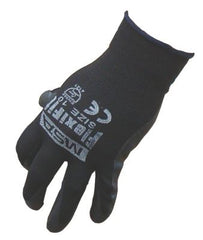 GLOVE FLEXIFIT, FOAM NITRILE, BLACK, LARGE