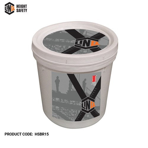 LINQ Essential Basic Roofers Harness Kit in Round Bucket