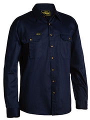 Bisley Original Cotton Drill Shirt - Long Sleeve