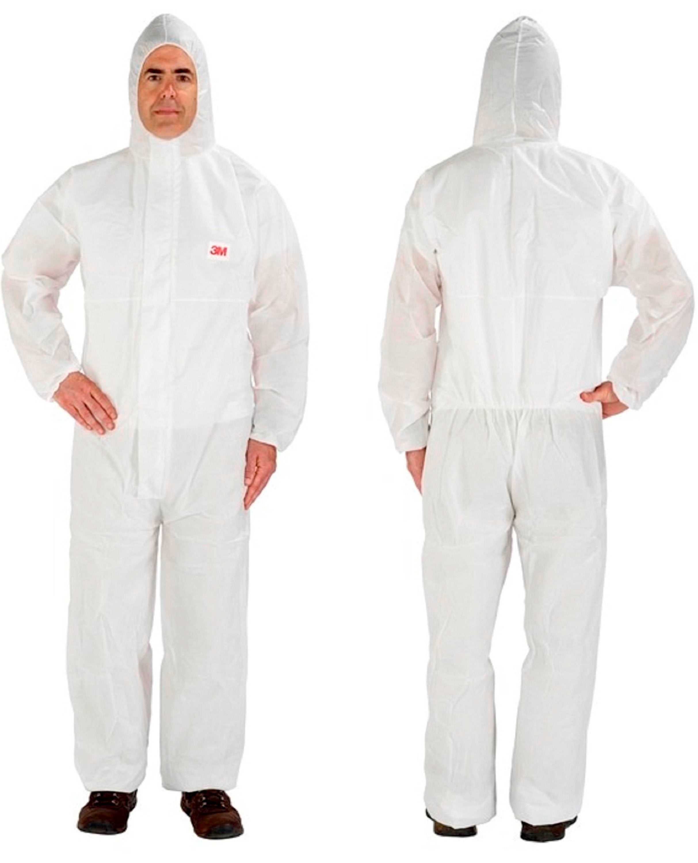 3XL 3M Disposable Protective Coverall White Type 5/6 (4515) (4515-W-3XL)