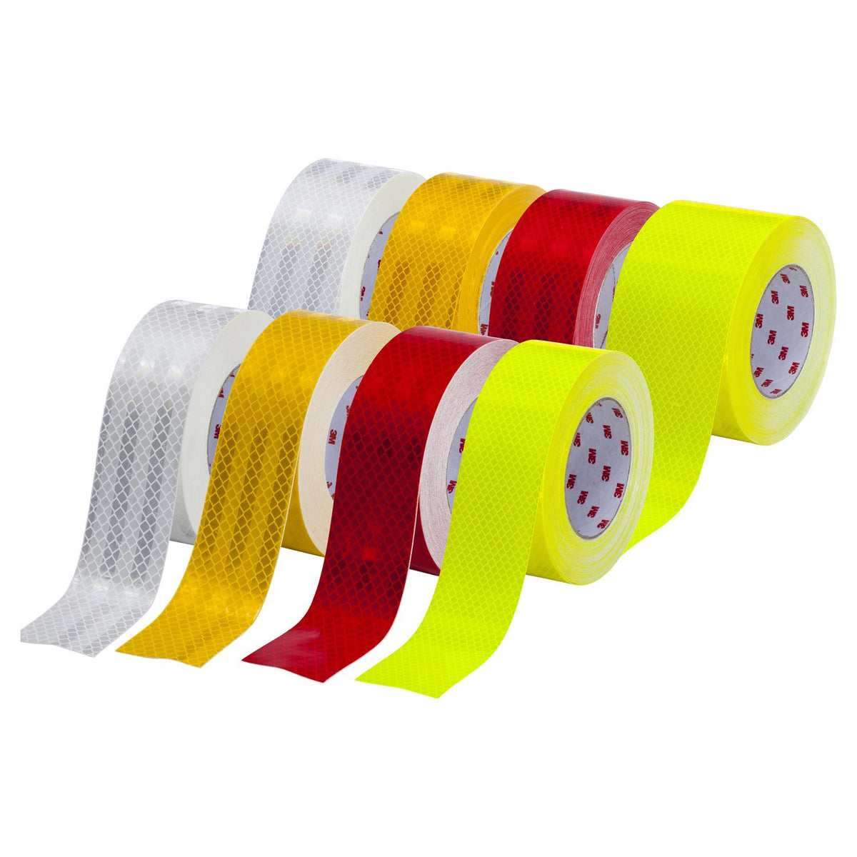 3M Diamond Grade Conspicuity Markings 983-32, Red/White, 100 mm x 45.7 m, 1 Roll/Case