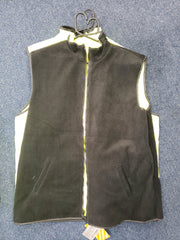 BISLEY REVERSIBLE TAPED Fleece VEST Reversible Hi Vis Vest  2XL