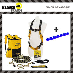 Beaver Tradies Roofers Safety Kit with Roof Anchor B-Safe Roofing