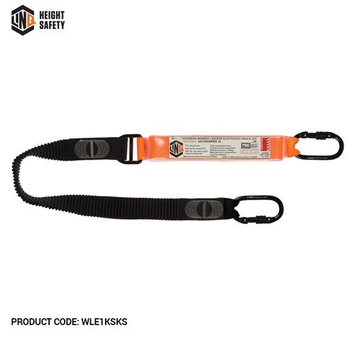 LINQ Elite Single Leg Elasticated Lanyard