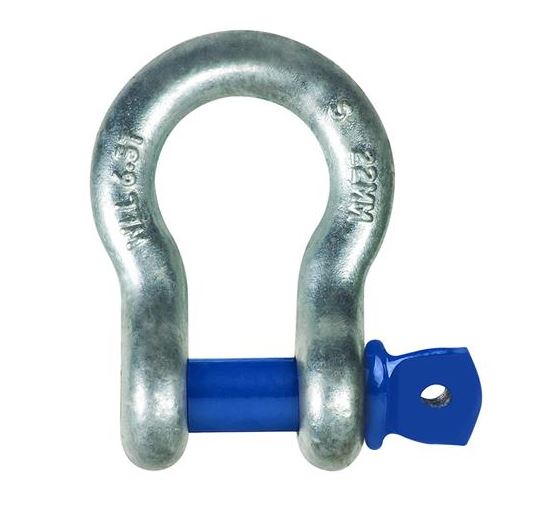 Grade S Screw Pin Bow Shackle 03.2T 16mm (503016)