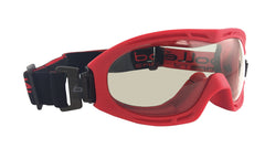 Bolle Safety Goggles BACKDRAFT Red Fire Platinum
