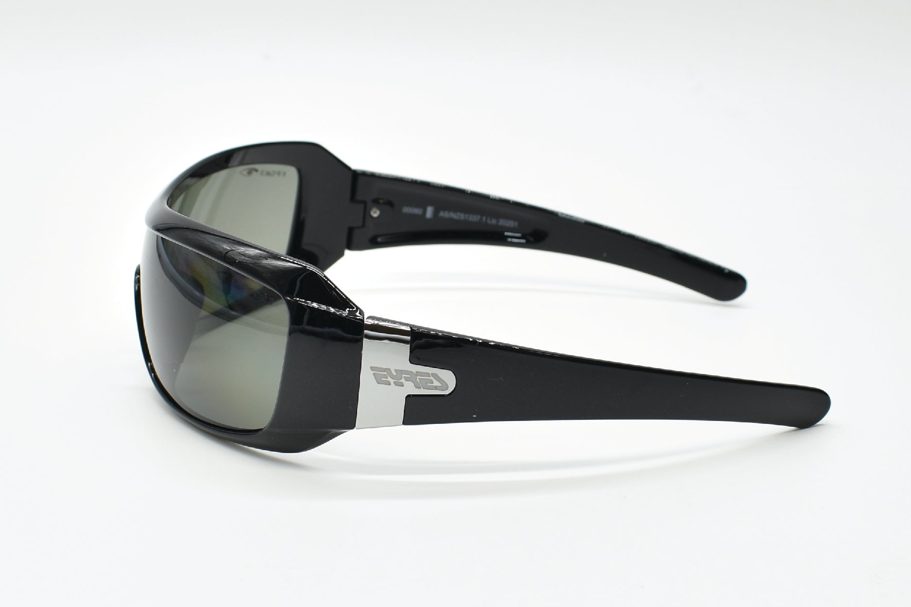 EYRES DAREDEVIL Sapphire Black Frame Polarised Grey Lens