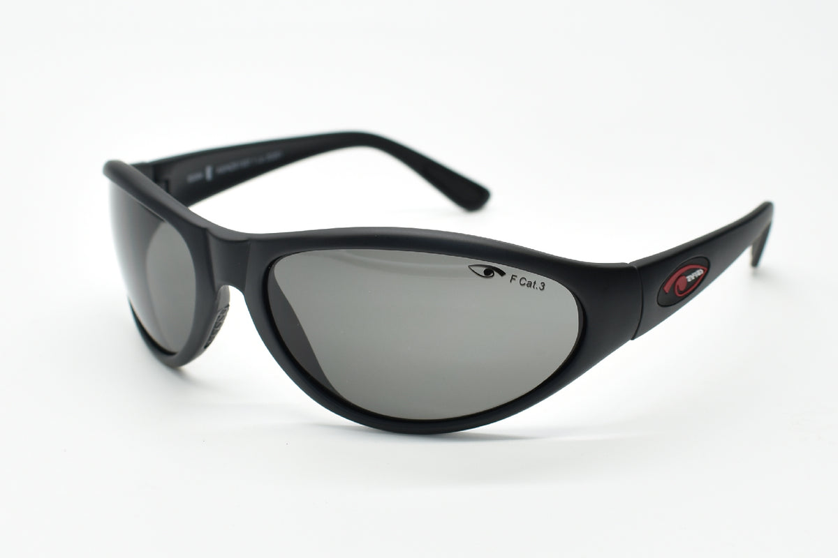 EYRES YAGAN Matt Black Frame Grey Lens