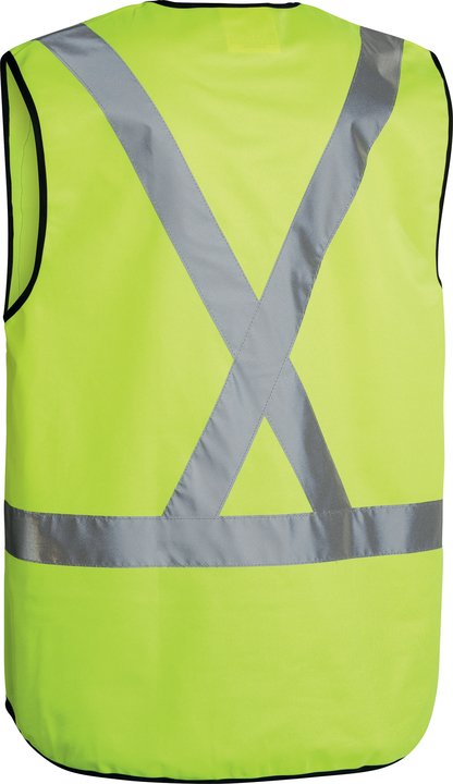 Bisley Taped X Back Hi Vis Vest