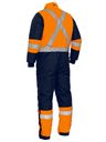 Bisley X Taped Two Tone Hi Vis Freezer Coverall