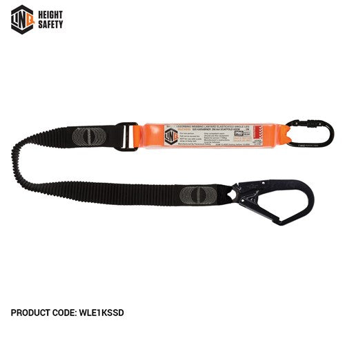 LINQ Elite Single Leg Elasticated Lanyard