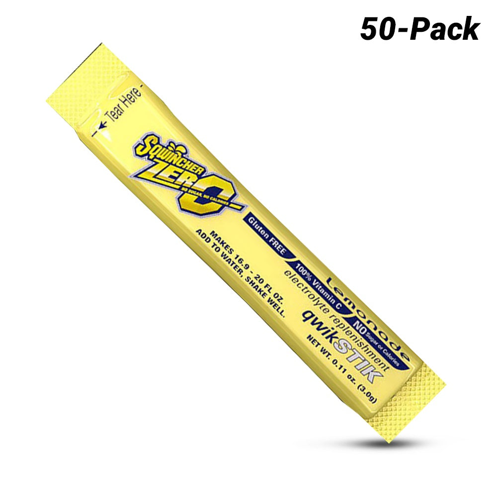 Sqwincher Sugar Free Qwik Stik ZERO (50 Pack)