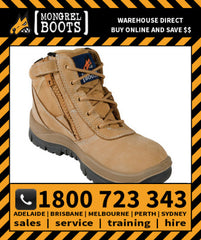 Size 10 Mongrel Wheat Low Leg ZipSider Boot (961050)