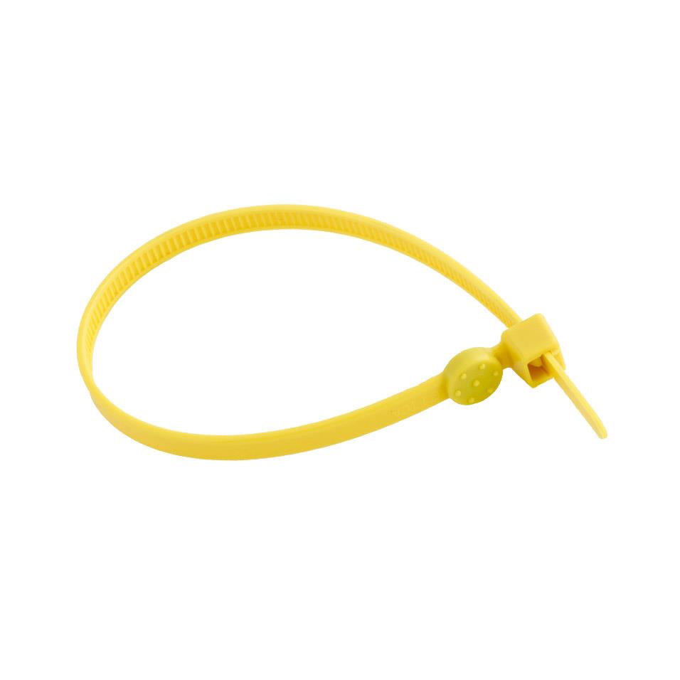 DMM ID Zip Tie 10 Pack Yellow