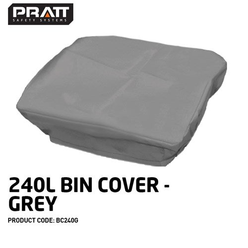 Pratt Safety 240L Bin Cover Grey (BC240G)