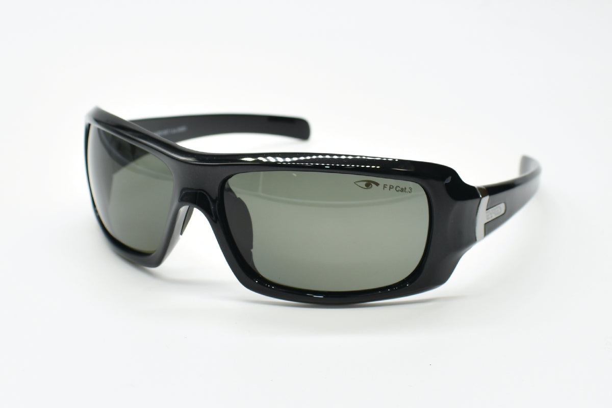 EYRES HOTROD Sapphire Black Frame Polarised Grey Lens