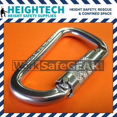 25kN Triplelock Karabiner aluminium Hook Connector (Krab 035A S-958AT WSG)