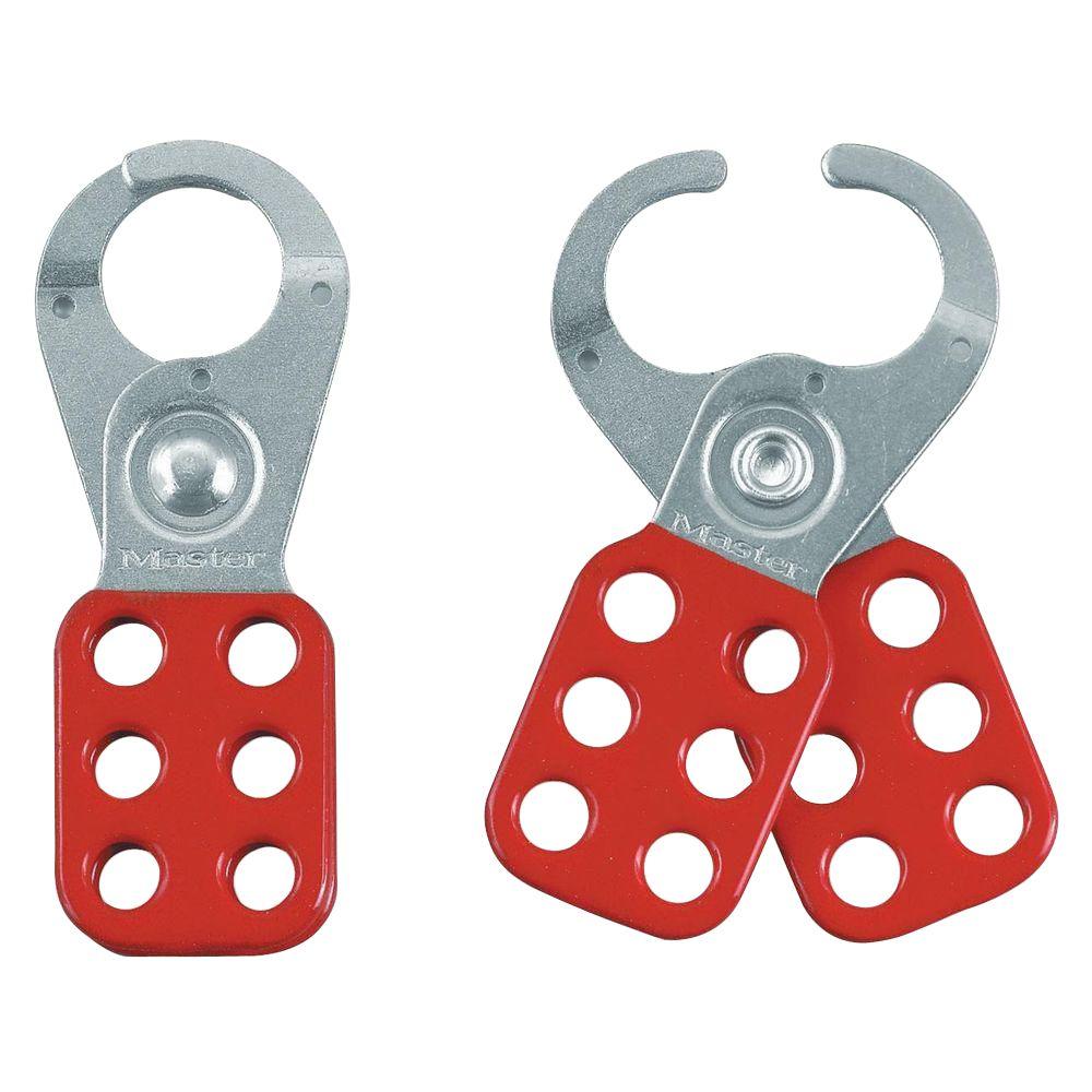 Red Lock out HASP 39mm Jaws Group Lockout