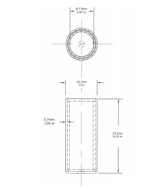 3M DBI-SALA Core Mount Sleeve Davit Base 8510109