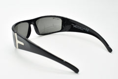 EYRES ALLURE Shiny Black Frame Grey Lens