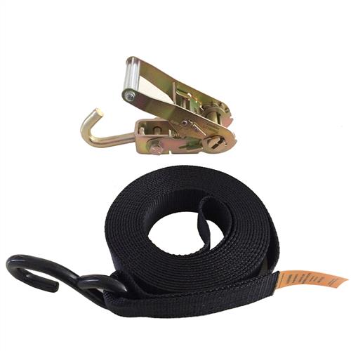 Austlift Boat tie down S Hook with swivel J hook Ratchet buckle - 35mmx6MxLC650kg
