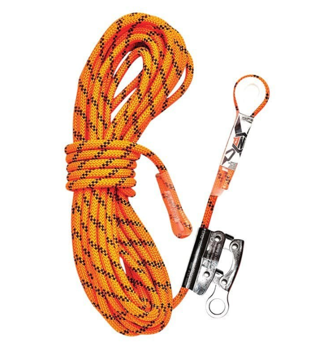 LINQ Kernmantle Rope With Thimble Eye & Rope Grab