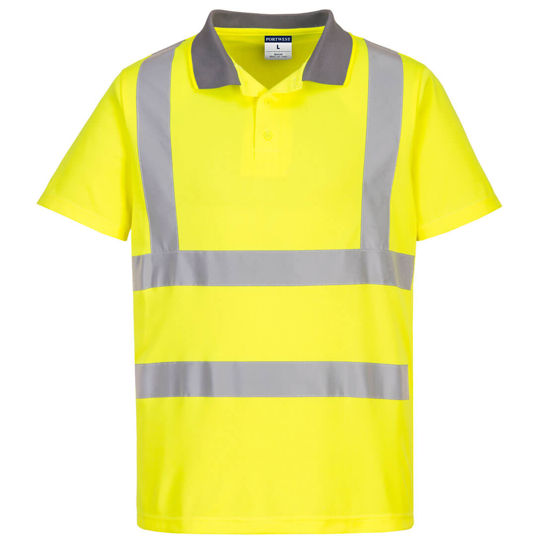 Portwest Eco Hi-Vis Polo Shirt Short Sleeve 4XL (Single)