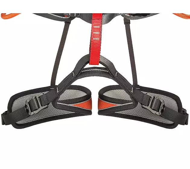 ATTACK III (black/orange, 3 buckles) CLIMBING HARNESSES S