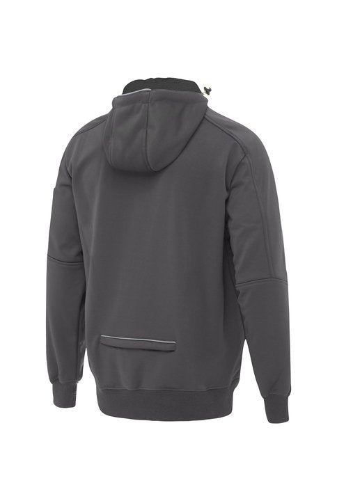 Bisley Work Fleece Zip-Front Hoodie with Sherpa Lining